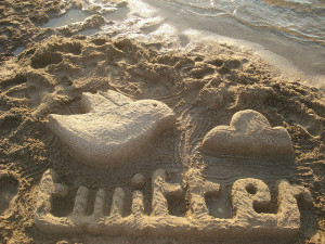 Sand sculpture by Rosaura Ochoa via Flckr